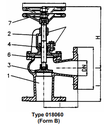 Stop-Valves and Angle Stop-Valves, PN 10/16, DN25