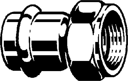 Temponox, connection screw fitting, 811 419