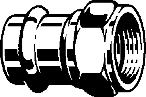 Profipress G, connection screw fitting, 638 481