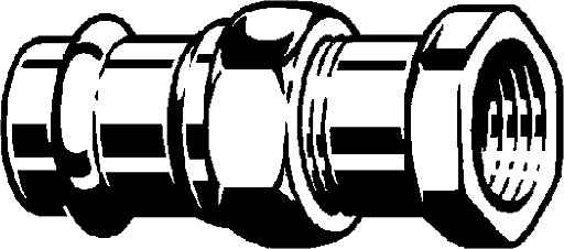 Sanpress, adapter union, 283 384