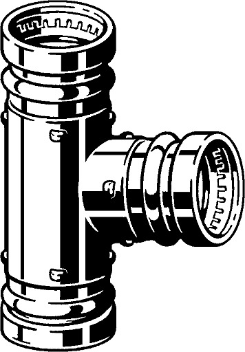 Sanpress XL, T-piece, 350 642