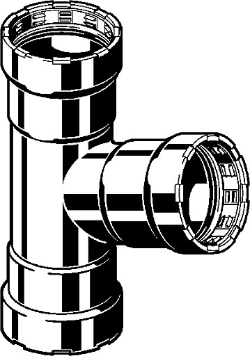 Megapress S, T-piece, 770 167