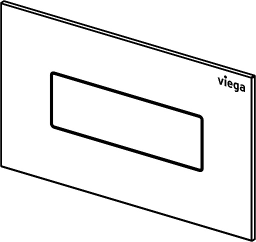 nan, WC flush plate for Prevista, 832 841