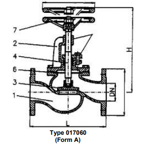 Stop-Valves and Angle Stop-Valves, PN 10/16, DN175
