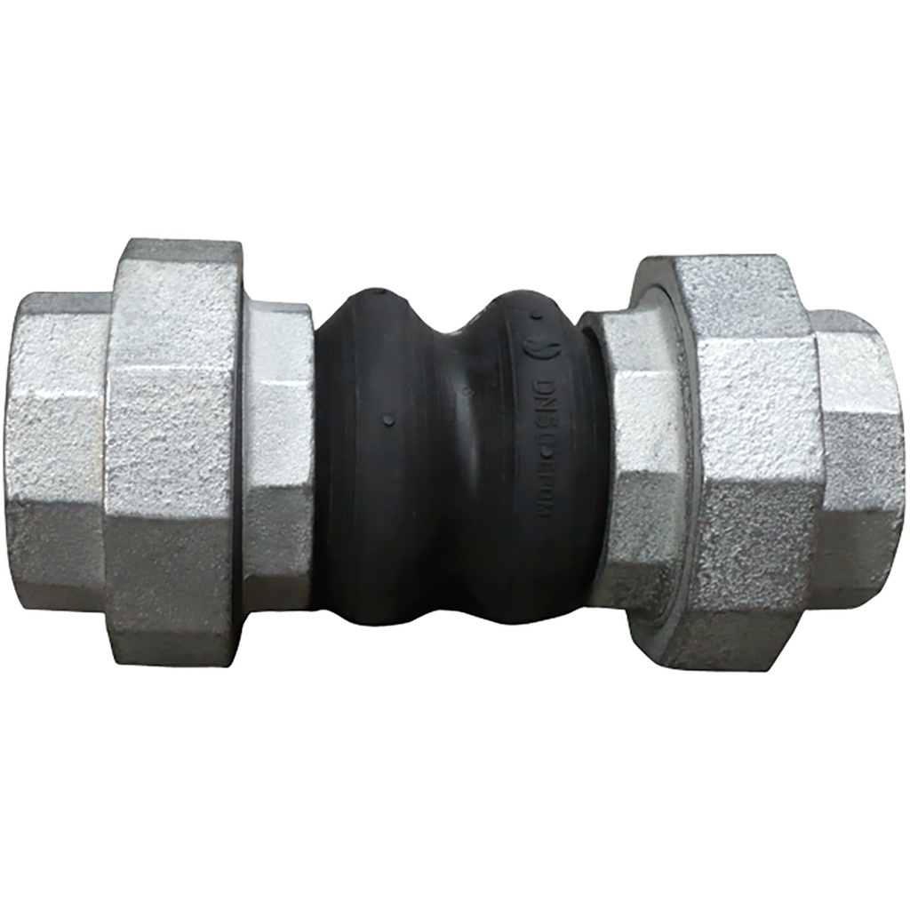 RUBBER EXPANSION JOINT 1504 BSP 3" FF EPDM double wave/Cast iron unions  