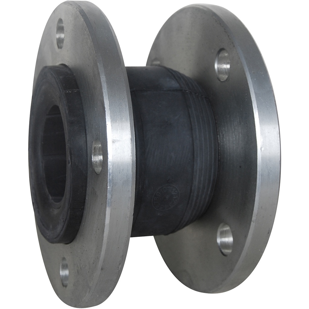 RUBBER EXPANSION JOINT 1506 PN10 DN32 NBR single wave/Steel flanges L=130mm  
