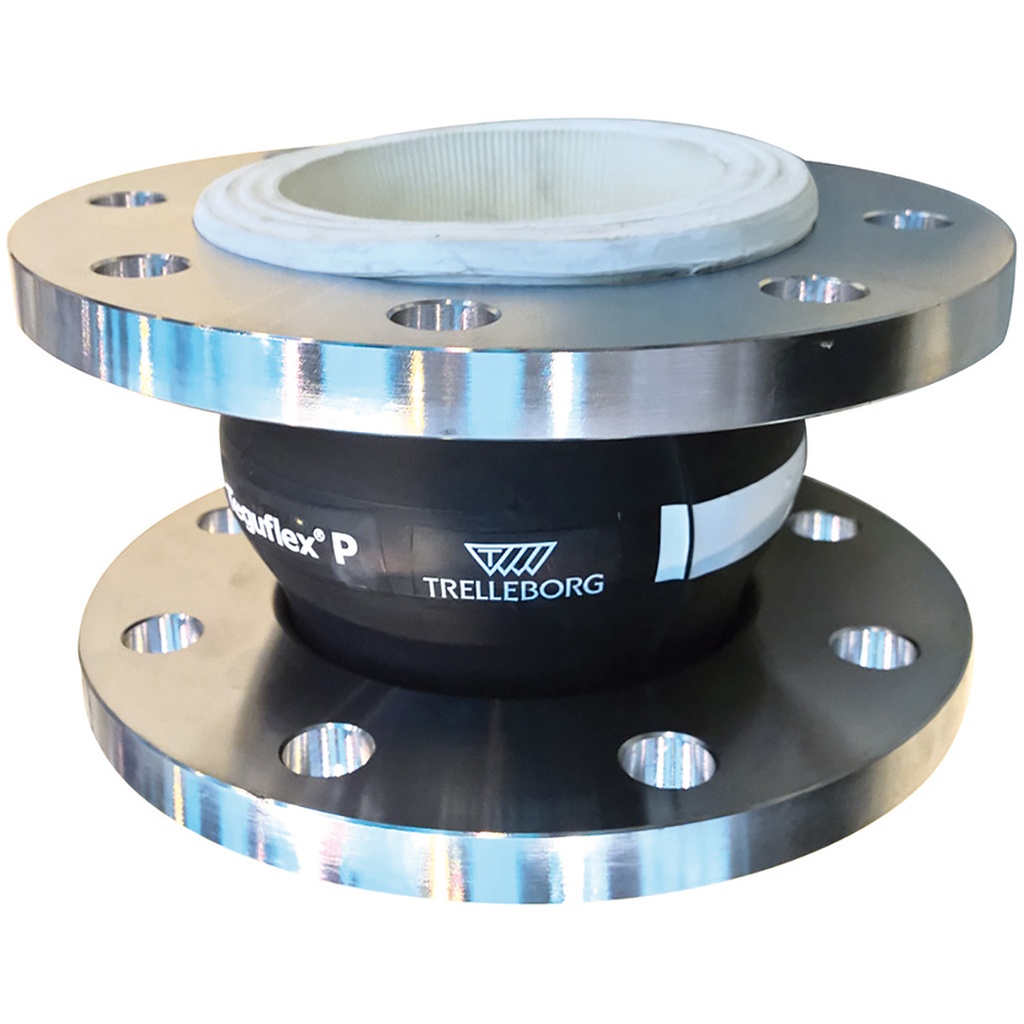 RUBBER EXPANSION JOINT 1565 DN 65 NBR STAINLESS STEEL FLANGES  