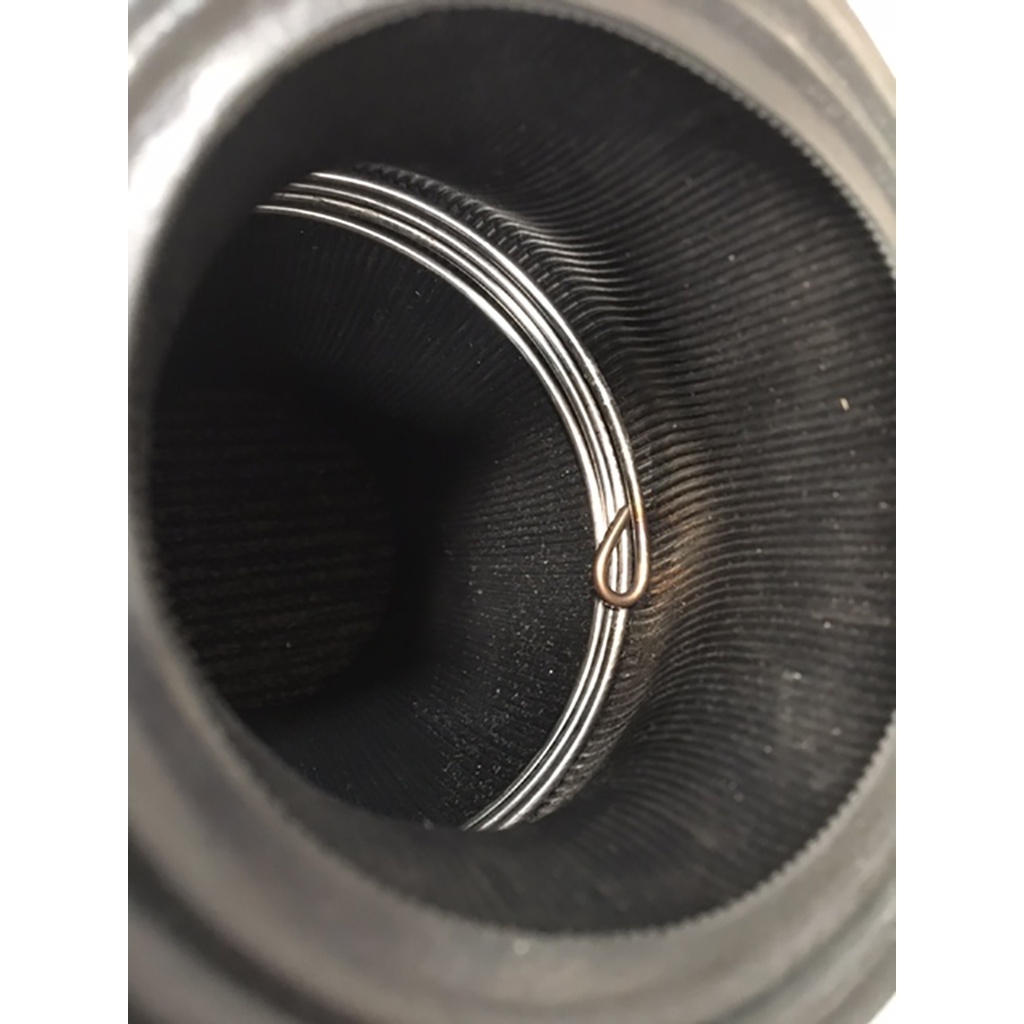 ST. STEEL VACUUM SUPPORT RING DN100    