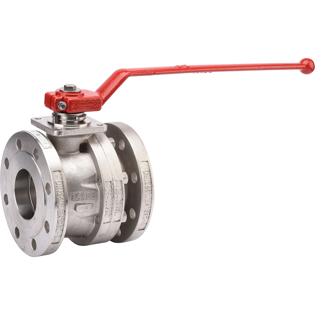 ST. STEEL BV 540IIT DINF4 DN25 PN40 ST. STEEL BALL / PTFE SEAT  