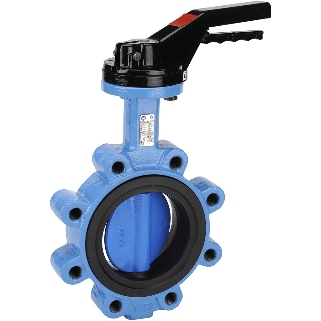 BUTTERFLY V. 1175 PN10/16 DN50 EN-GJS-400-15/Epox. EN-GJS-400-15/EPDM  