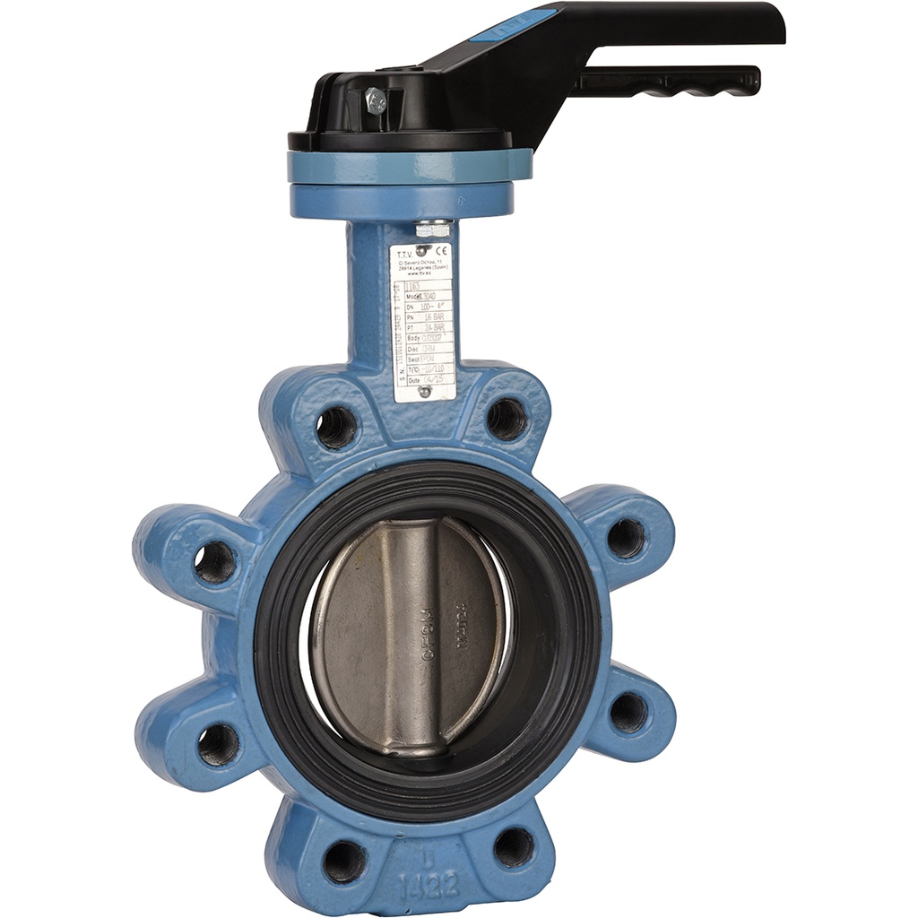 BUTTERFLY V.1161 PN16 DN250 Lug EN-GJS-500-7/CF8M/NBR  
