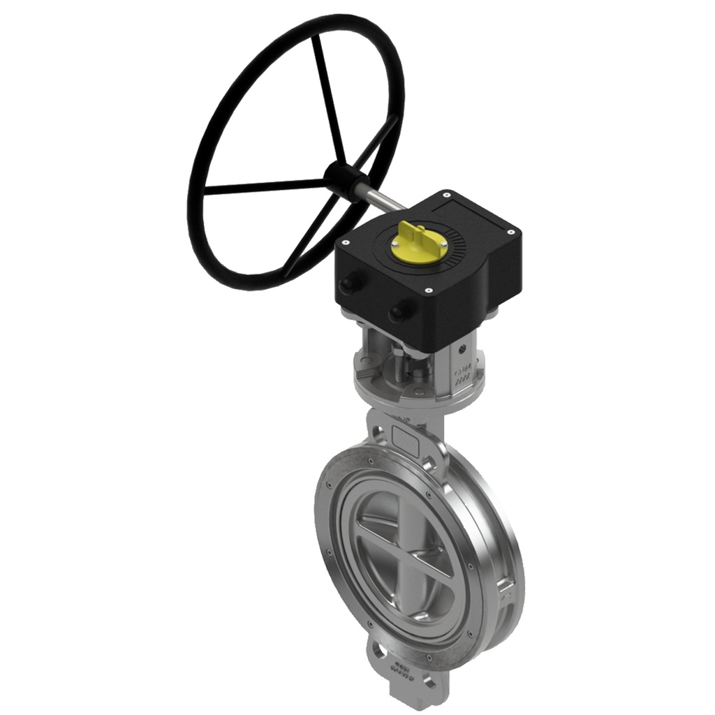 BUTTERFLY V. 1119 PN10/16 ANSI150 DN300 Double offset CF8M/CF8/PTFE + Gearbox  