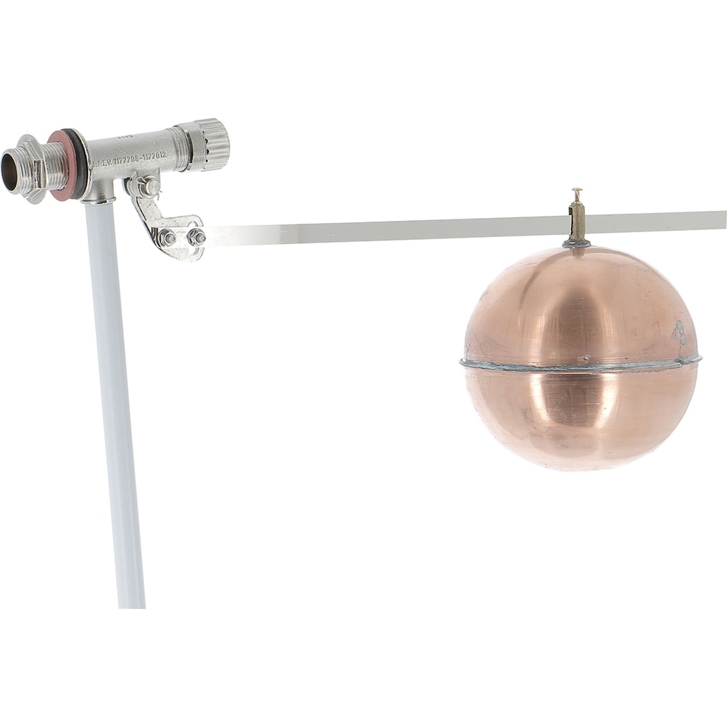 BRASS FLOAT V. 491 BSP 1"1/2 M Copper float Ø220mm  