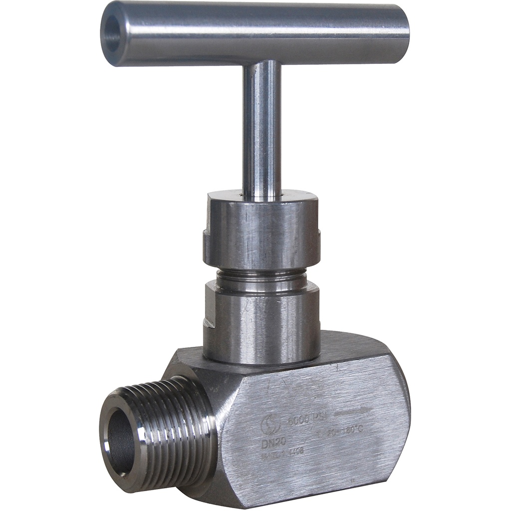 STAINLESS STEEL NEEDLE V. 488 BSP 1/2" MF CF8M/F304 needle High pressure  
