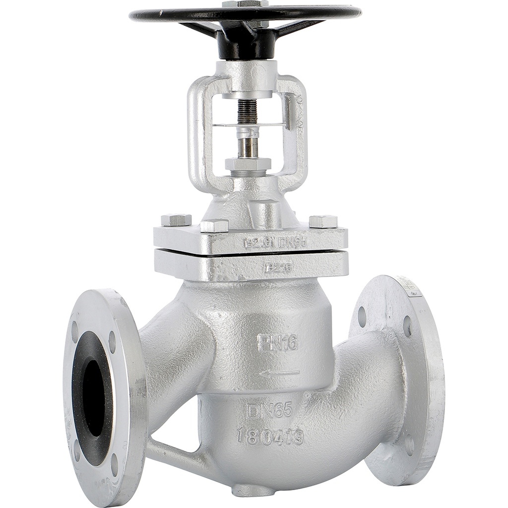 DUCTILE IRON GLOBE V. 476 PN25 DN20 EN-GJS-400-15 w/ stainless steel bellow  