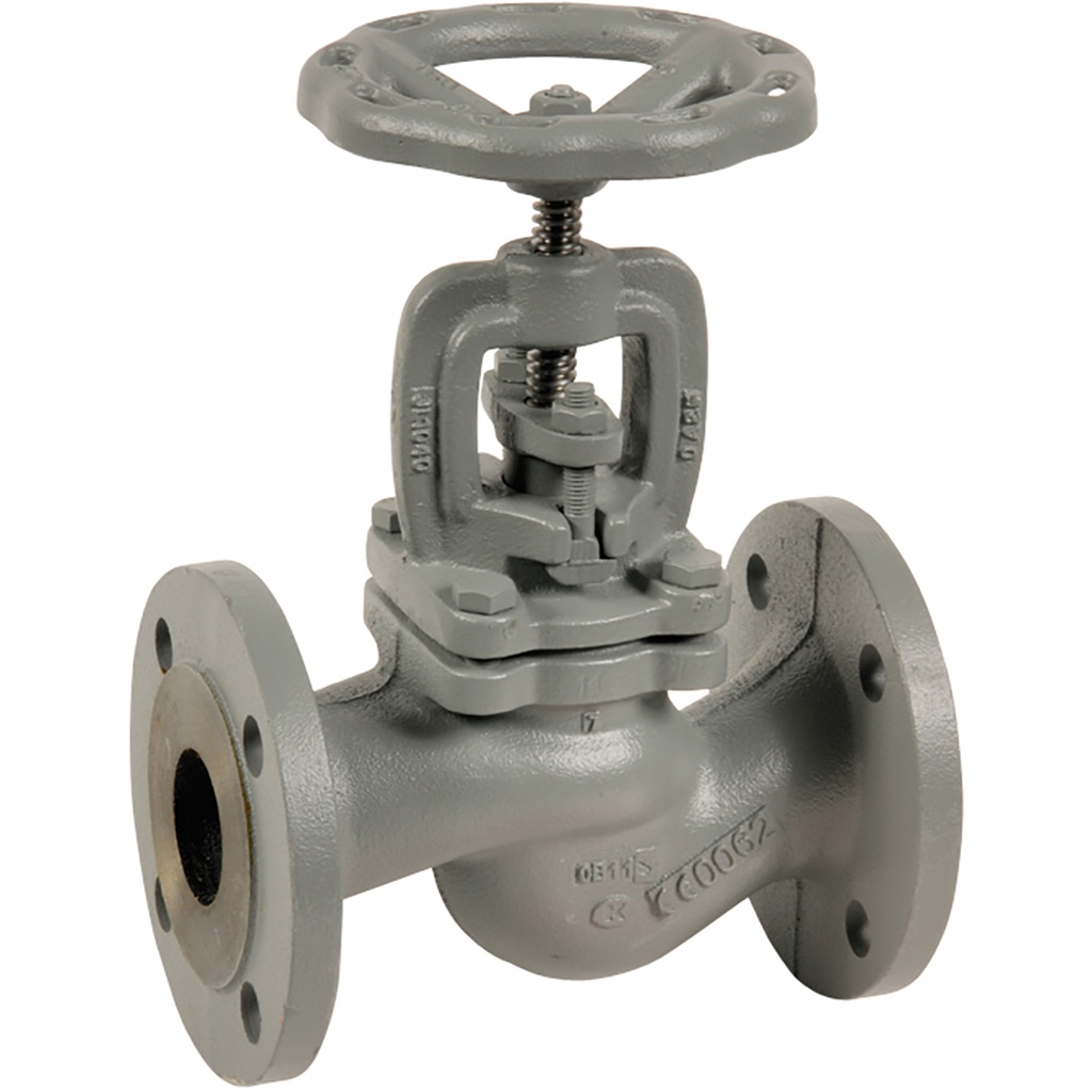 CAST IRON GLOBE V. 479 PN16 DN80 EN-GJL-250 / Stainless steel inner parts  