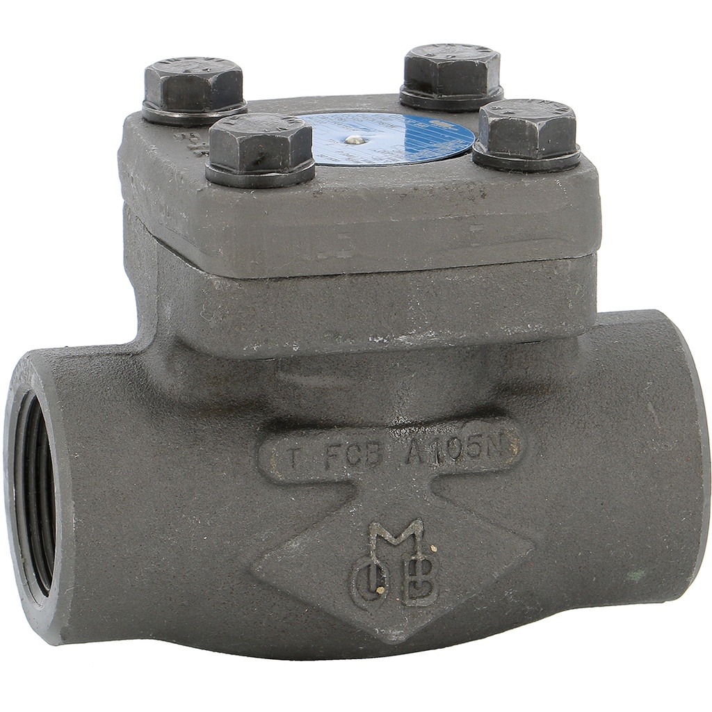 CARBON ST. PISTON CHECK V. 313 NPT 1"1/4 FF A105N / A410 piston 800lbs TRIM8  
