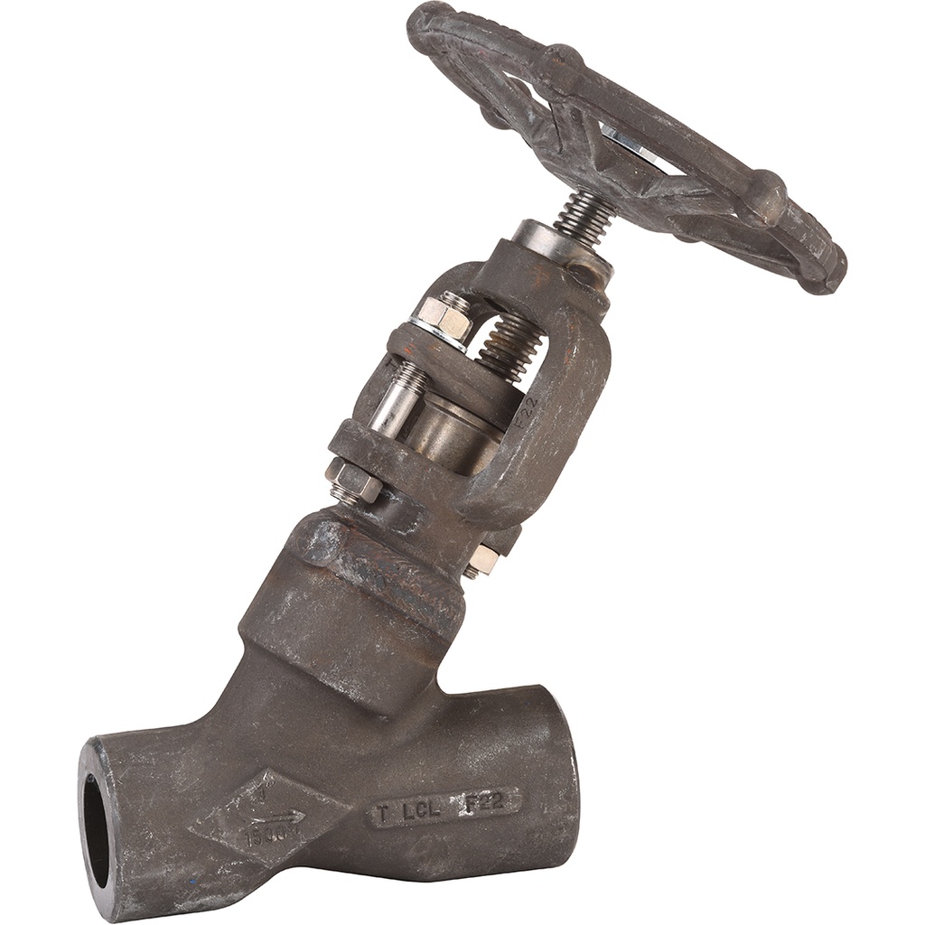 CARBON ST. Y-PATTERN GLOBE V.406 SW DN25 F22/ St.Gr.6 A410 globe 1500lbs TRIM5  