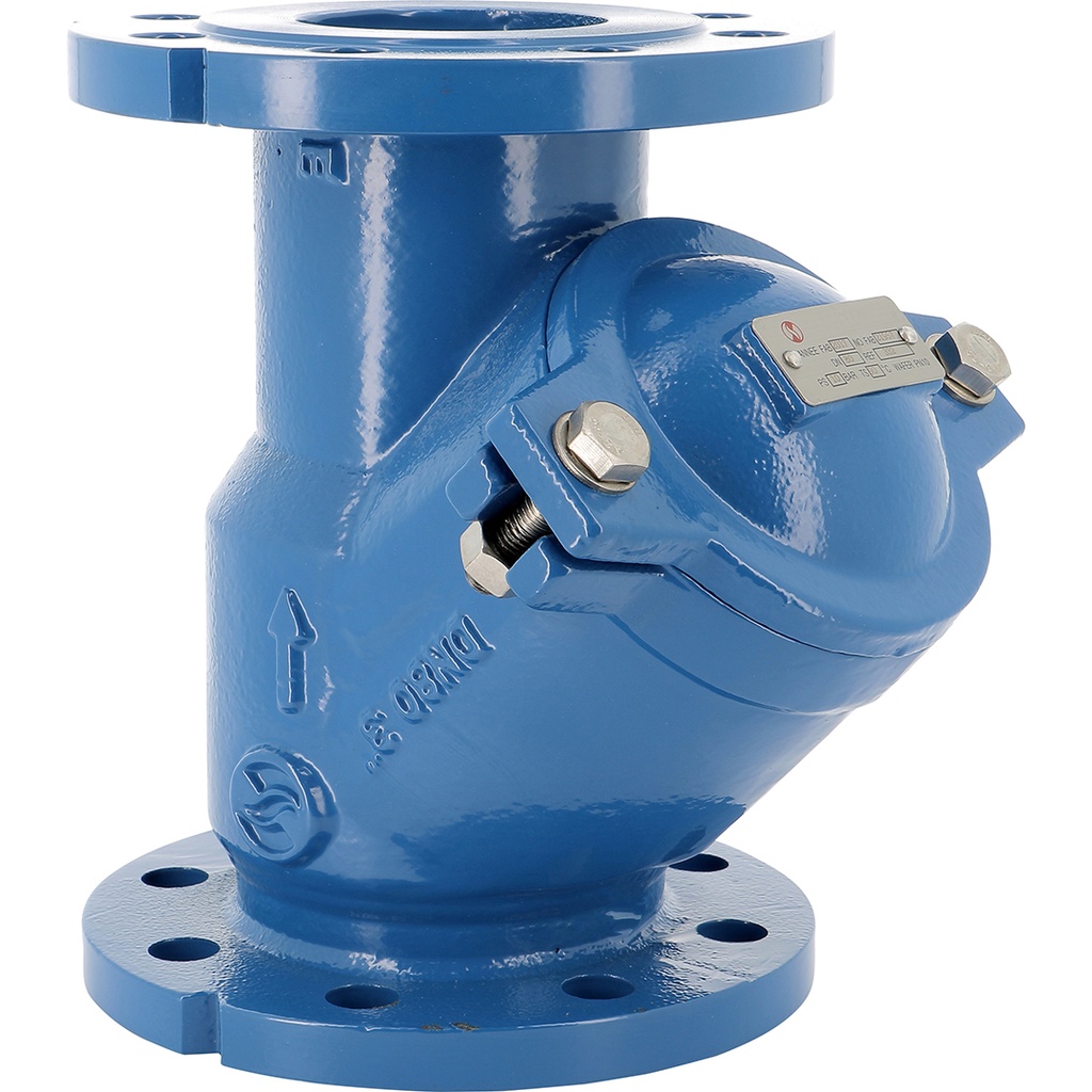 DUCTILE IRON BALL CHECK V.332 PN10 DN150 EN-GJS-400-15/NBR coated steel ball  