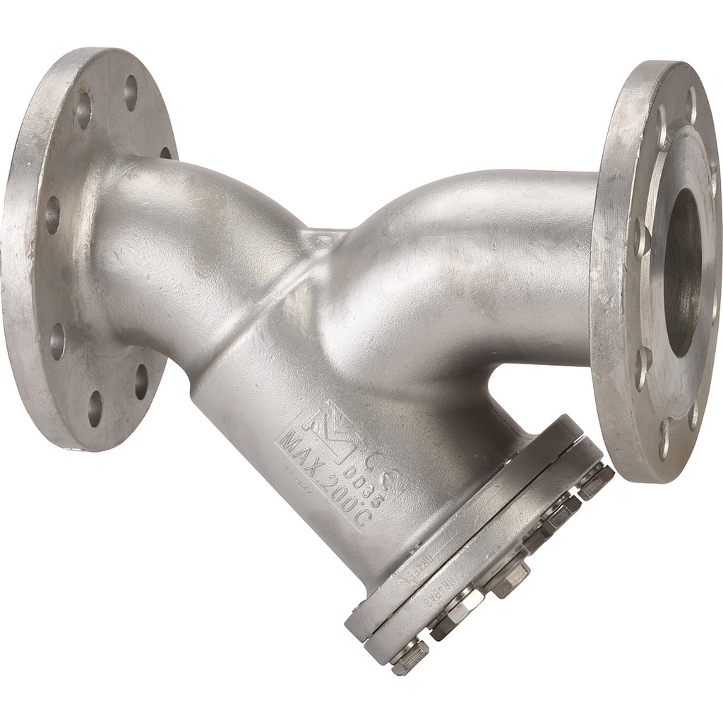 ST. STEEL Y-STRAINER 240L PN16 DN32 LOW TEMP/ F316 SCREEN/ TFM 4215 GASKET  