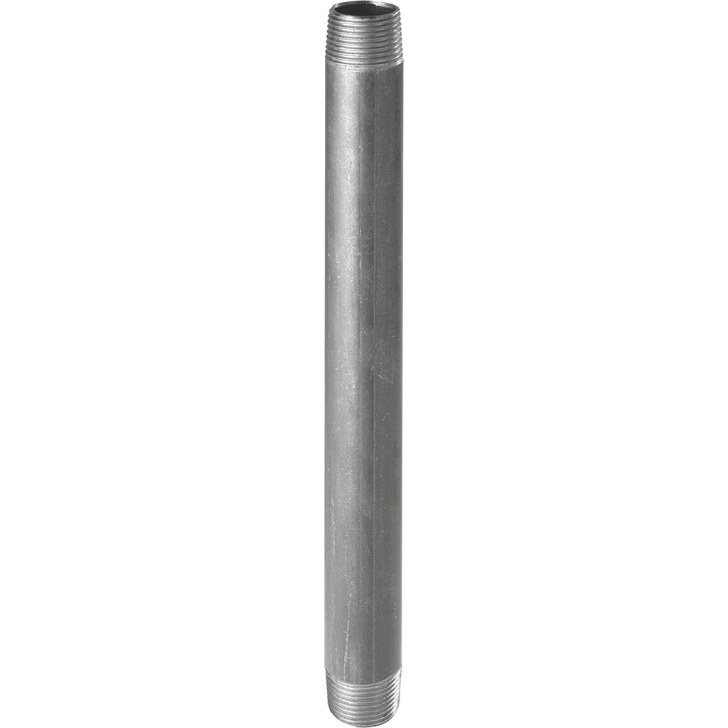 530G - BARREL NIPPLE 1"1/4 L180 GALVANISED  