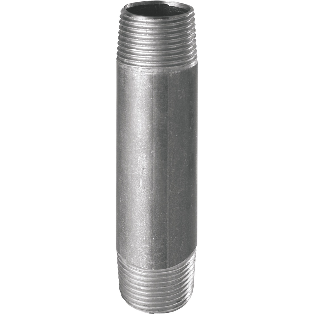 530G - BARREL NIPPLE 2" L250 GALVANISED  